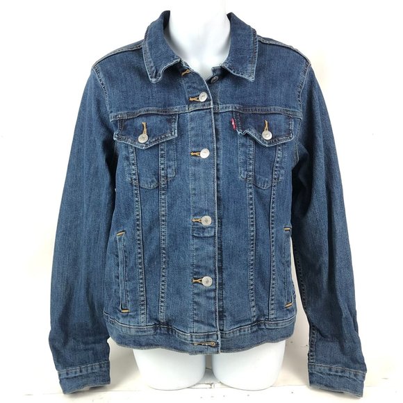 Levi's Strauss & Co. Women's Size XL Trucker Denim Jean Jacket